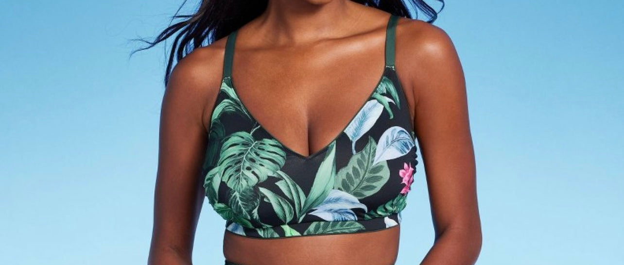 Women's Tropical Print Reversible Bralette
Bikini Top - Kona Sol™