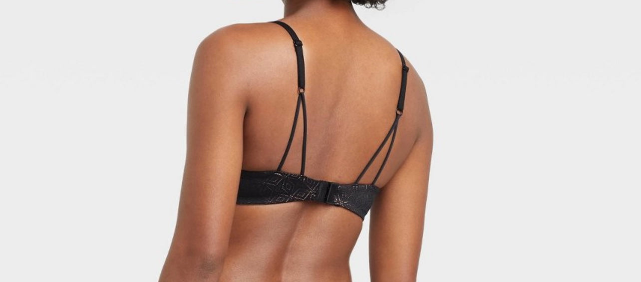Women's Unlined Molded Lace Bra - Auden™
Black 36A