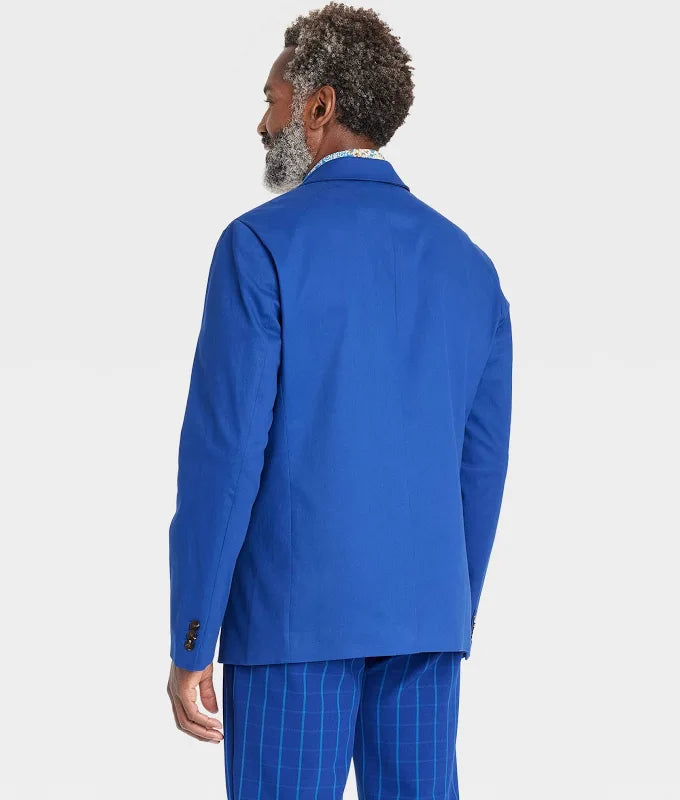 Houston White Adult Double-Breasted Blazer
