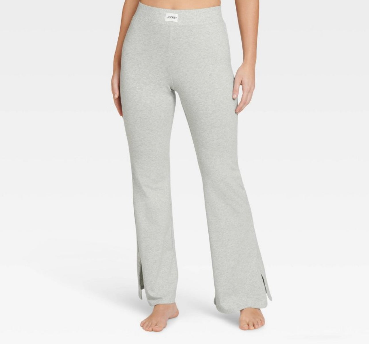 Jockey Generation™ Women's Cotton Stretch Flare Lounge Pants - Organic Blend, Mid Rise, Full Length, Comfort Fit