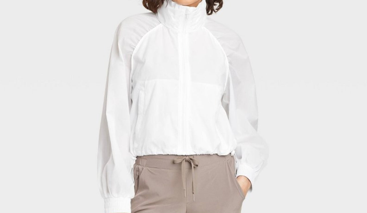Women's Windbreaker Full Zip Jacket - All In Motion™