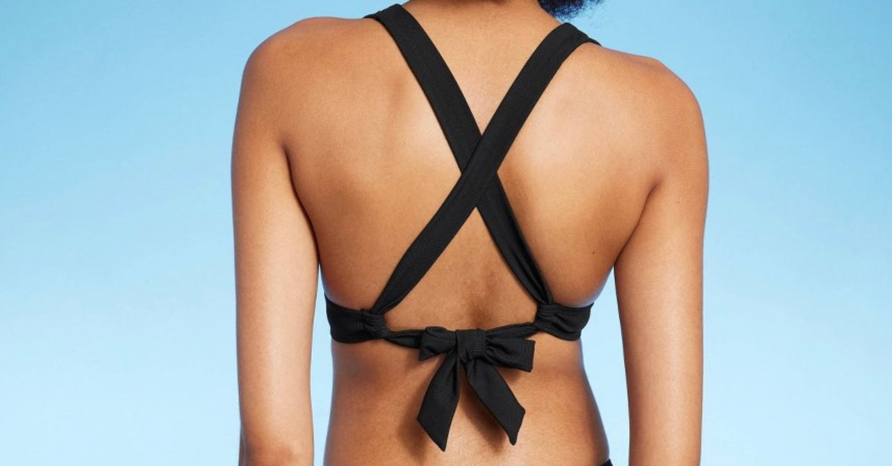Women's X-Back Tall Triangle Bikini Top - Shade & Shore™