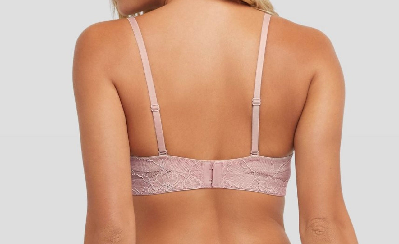 Maidenform Self Expressions Women's Multiway Push-Up Bra- Evening Blush/Sheer Pale Pink