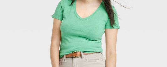 Women's Slim Fit Short Sleeve V-Neck T-Shirt
- Universal Thread™