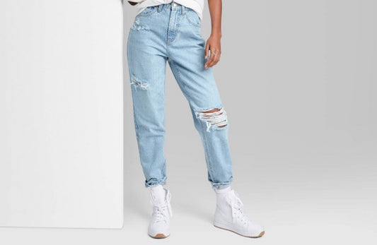 Women's Super-High Rise Curvy Tapered
Jeans - Wild Fable™