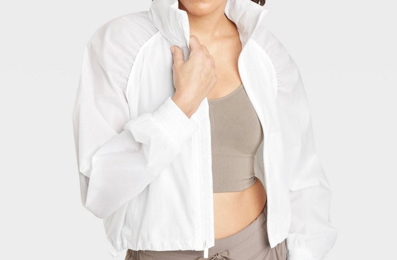 Women's Windbreaker Full Zip Jacket - All In Motion™