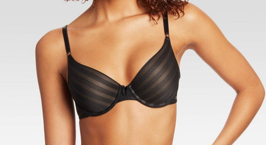 Maidenform Self Expressions Women's
Striped T-Shirt Bra 5701 2pk