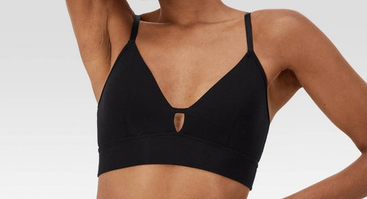 Hanes Originals Women's SuperSoft Longline
Triangle Bra