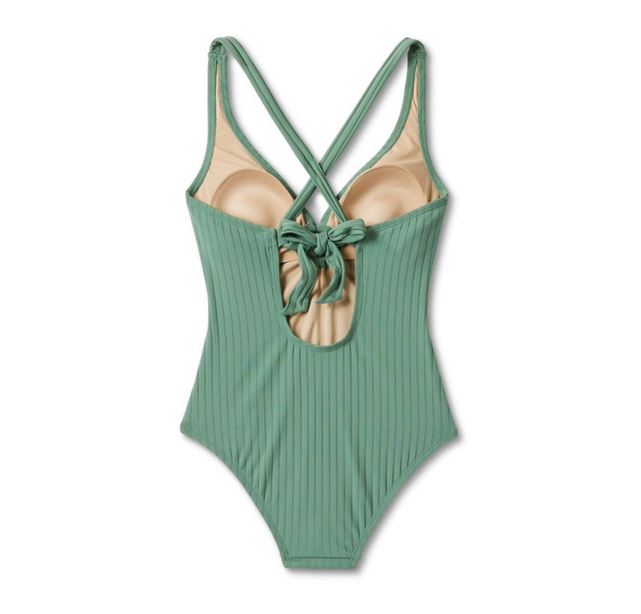 Women's Wide Ribbed Center Ring Medium Coverage One Piece Swimsuit - Kona Sol™