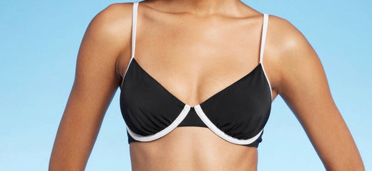 Women's Underwire Contrast Band Bikini Top
- Shade & Shore™