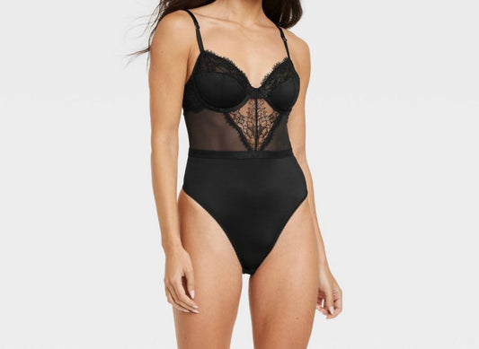 Women's Underwire Lace Lingerie Bodysuit - Auden™