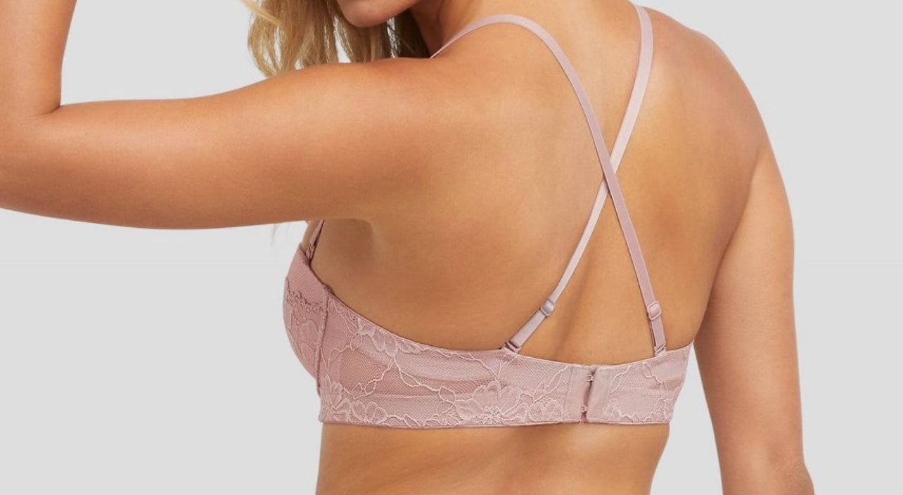 Maidenform Self Expressions Women's Multiway Push-Up Bra- Evening Blush/Sheer Pale Pink