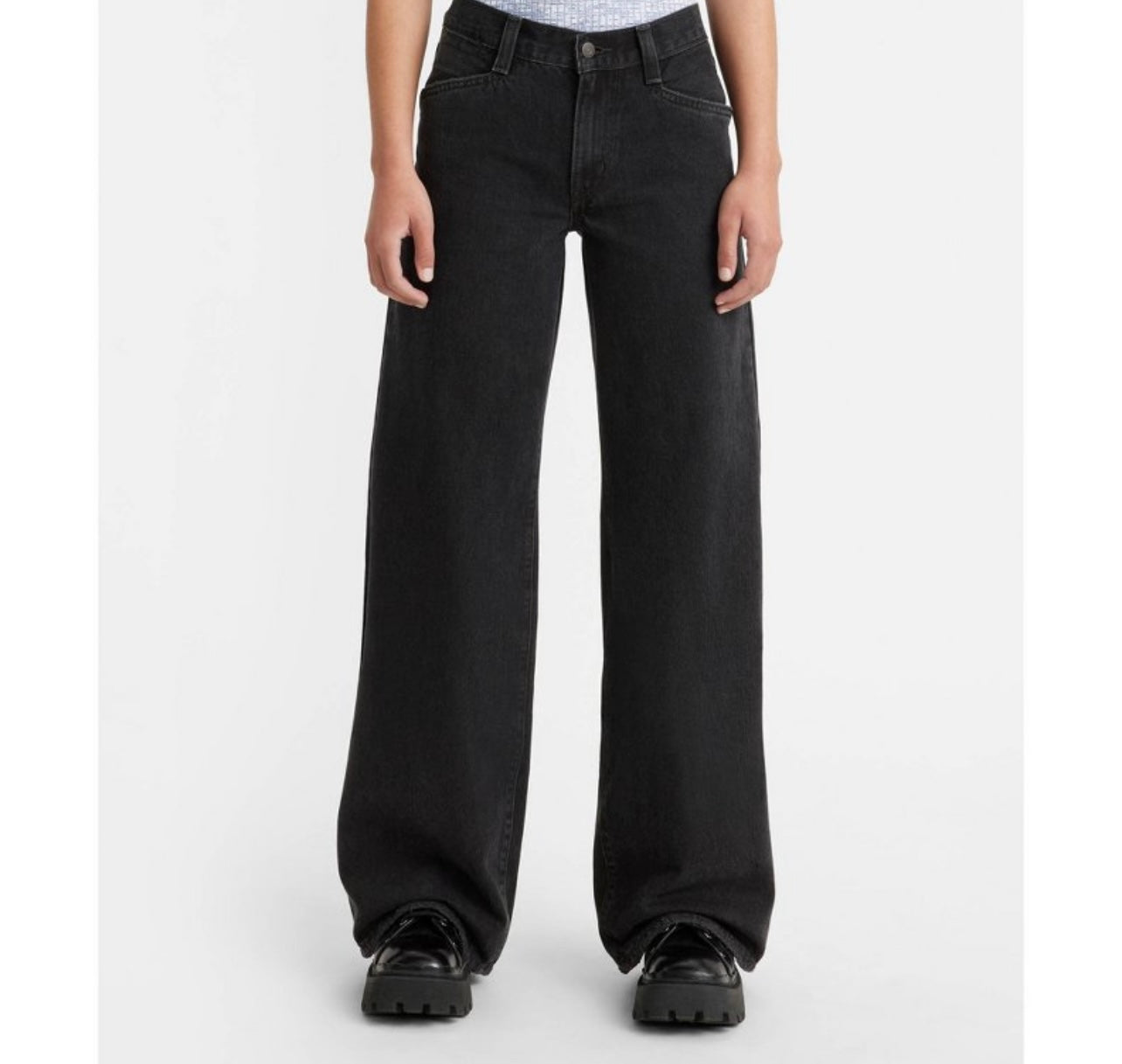Levi's° Women's Mid-Rise 94's Baggy Wide
Leg Jeans - Over Exposure